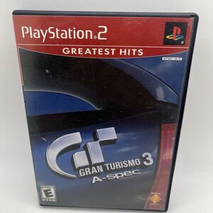 Sony PlayStation 2 PS2 CIB Complete TESTED Gran Turismo 3 A-SPEC GH